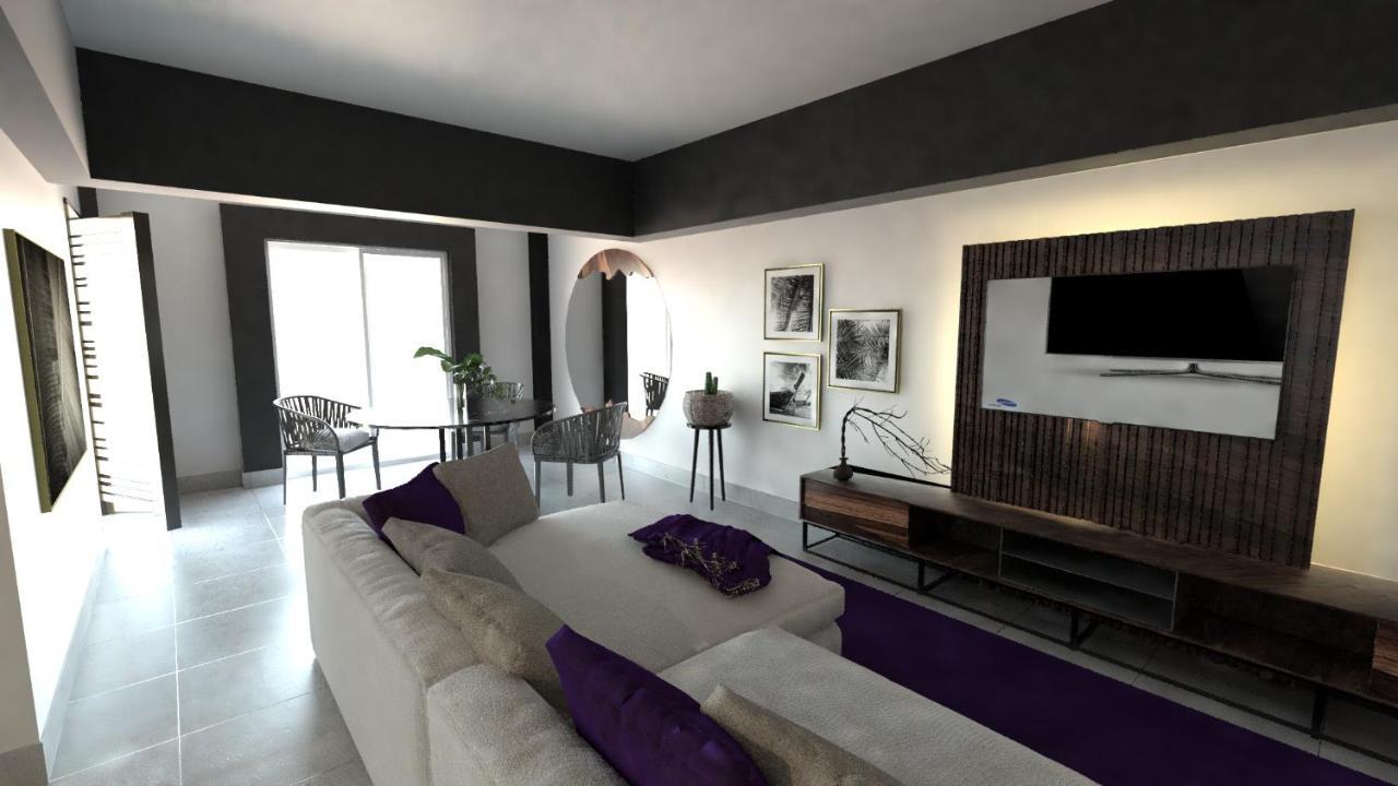 Hs Hotsson Hotel Акапулько Экстерьер фото 3D rendering of a living room