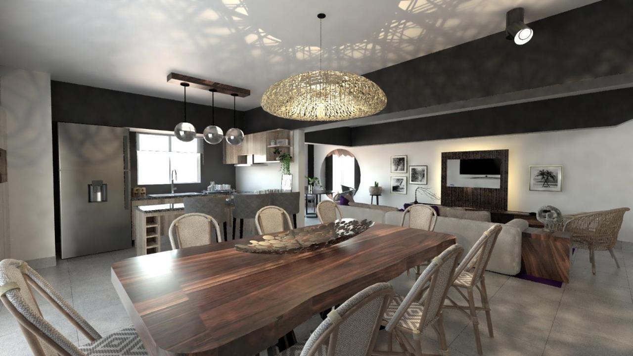 Hs Hotsson Hotel Акапулько Экстерьер фото 3D rendering of a dining room